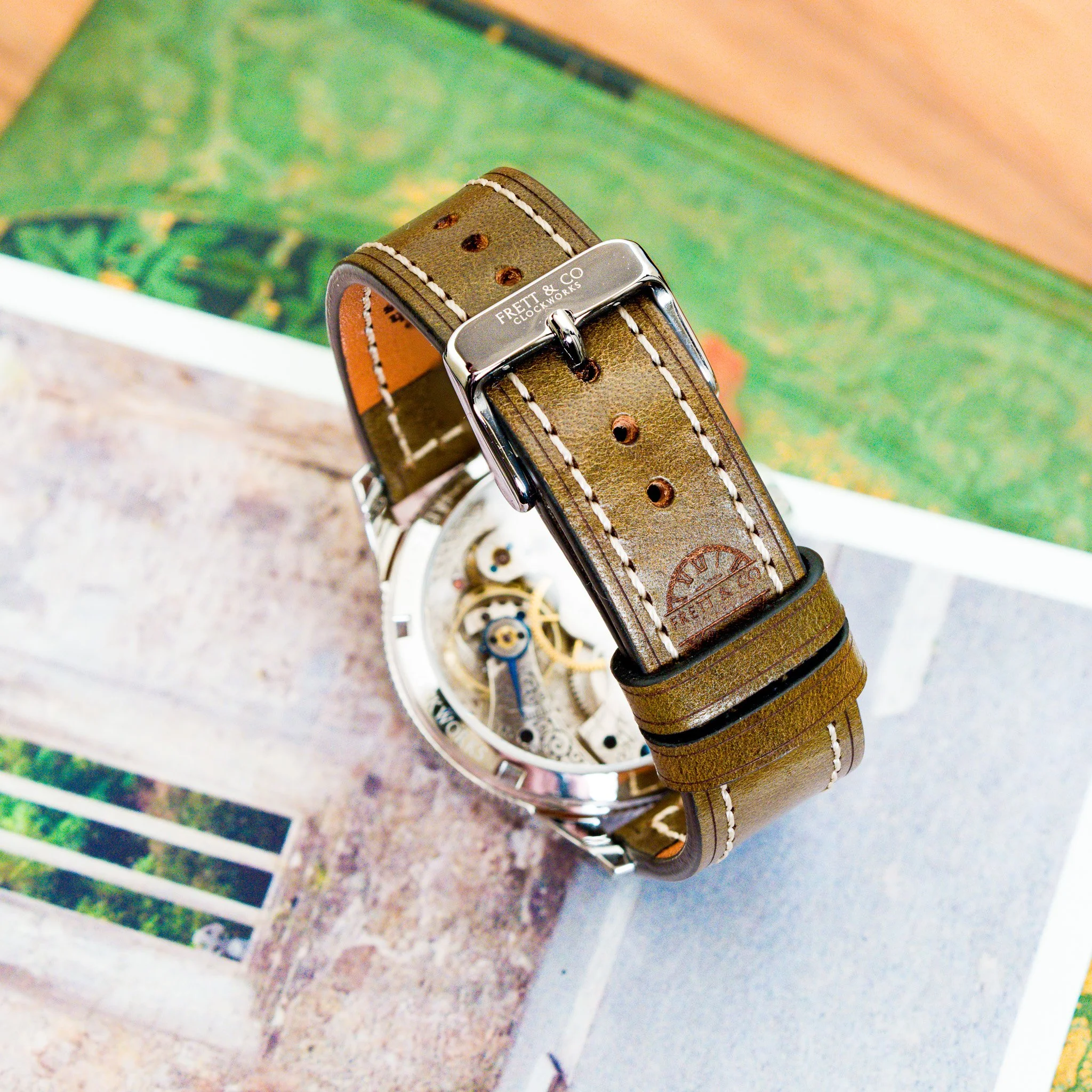 Waltham pocket watch conversion — Frett & Co Clockworks